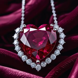 Ruby and Diamond Necklace