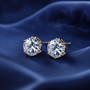 Diamond Stud Earrings