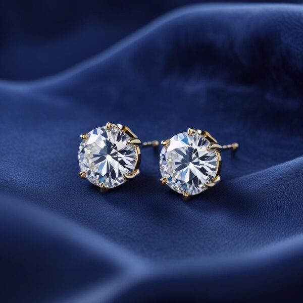 Diamond Stud Earrings